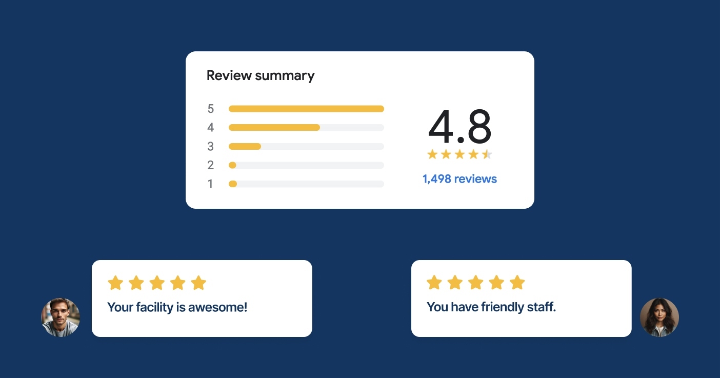 Encourage and manage reviews
