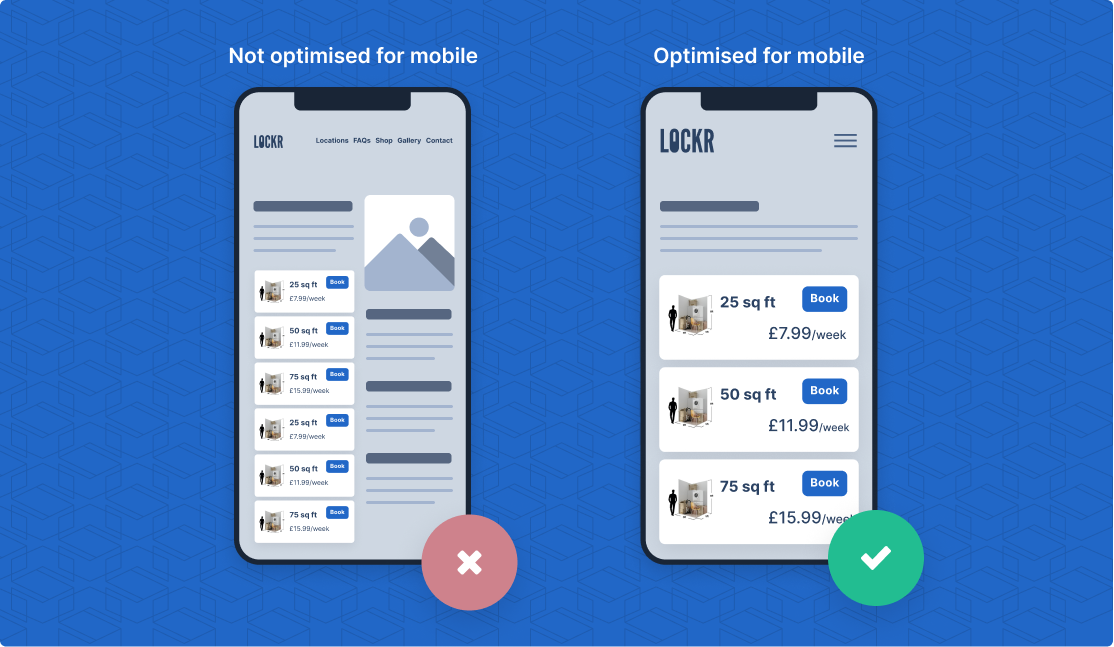 Optimizing for mobile devices